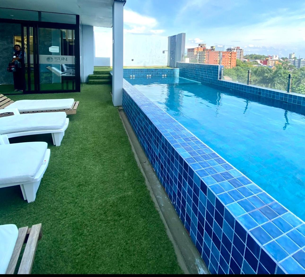 Hotel Sun Encarnación Buitenkant foto